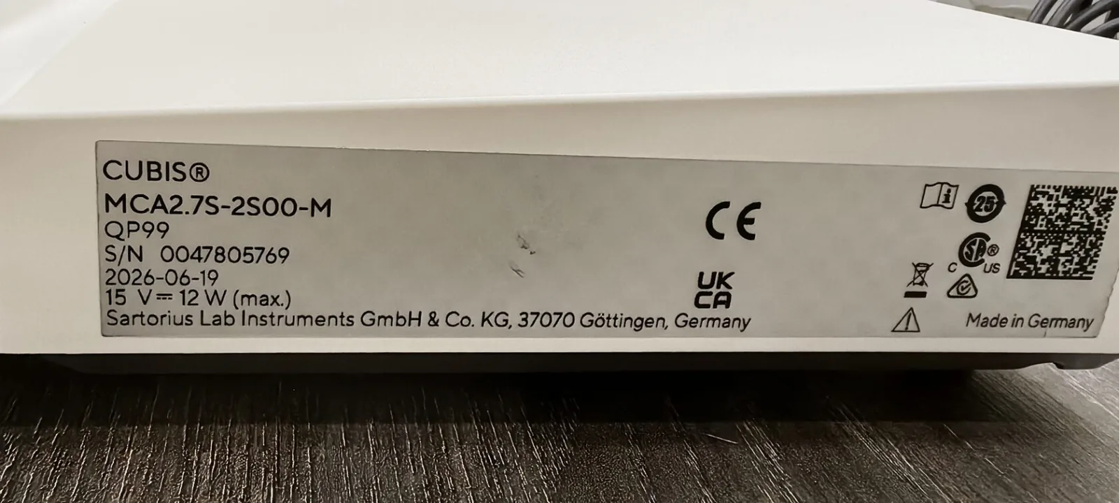 Лабораторные весы Sartorius MCA2.7S-2S00-M, фото 4